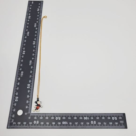 Vintage Disney Mickey 1960 Hand-Painted Plastic Necklace - Picture 10 of 10